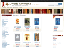 Tablet Screenshot of livrariapanorama.com.br